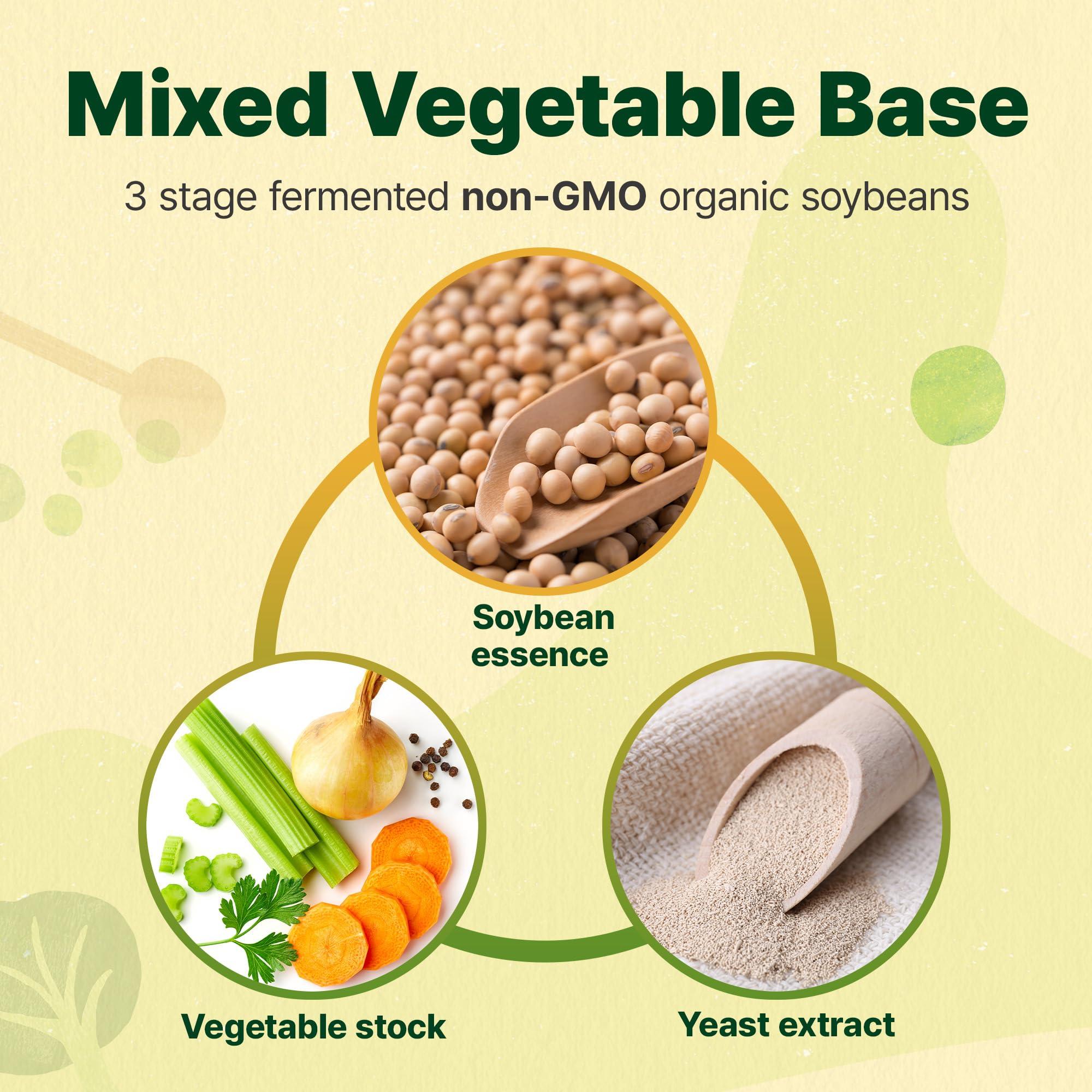 Yondu Yondu Vegetable Umami Premium Plant-based Seasoning Sauce All-Purpose Instant Flavor Boost, Better Than: Fish Sauce, Soy Sauce, Bouillon (28 Fl oz / 830mL, Organic, Gluten Free))