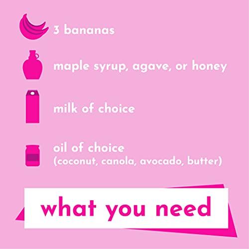 GoNanas GoNanas Banana Bread Mix - Bundle of 2 Flavors. Vegan, Gluten Free Healthy Snacks. Oat Flour Banana Bread or Banana Muffin Mix. Women Owned, US Ingredients, Dairy Free, Nut Free, Delicious Snacks