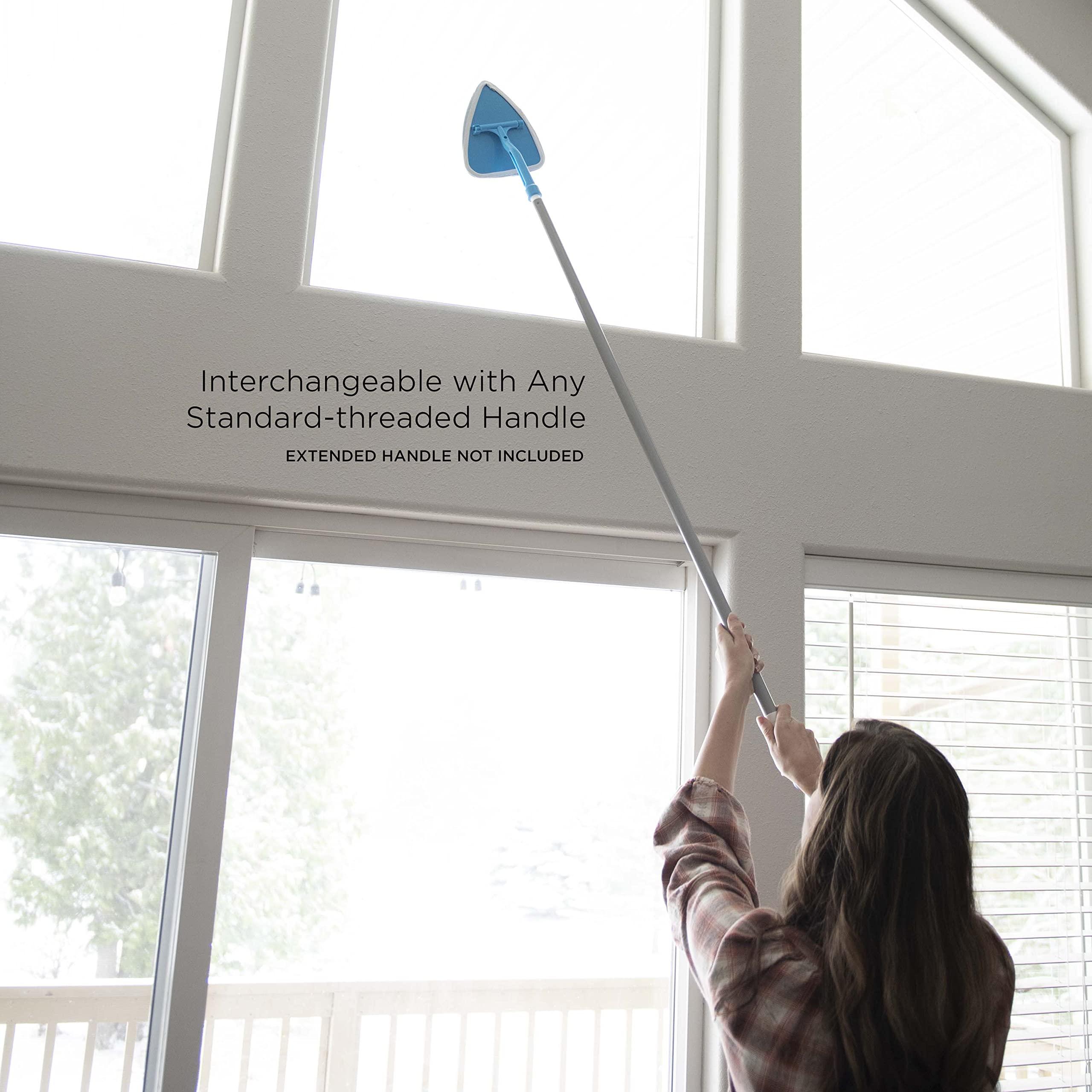 GlassMaster Pro Glass Master Pro Glass and Surface Cleaner - Cleaning Supplies with Microfiber Cleaning Cloth, Household Cleaning, Window Cleaner with Extra Bonnets