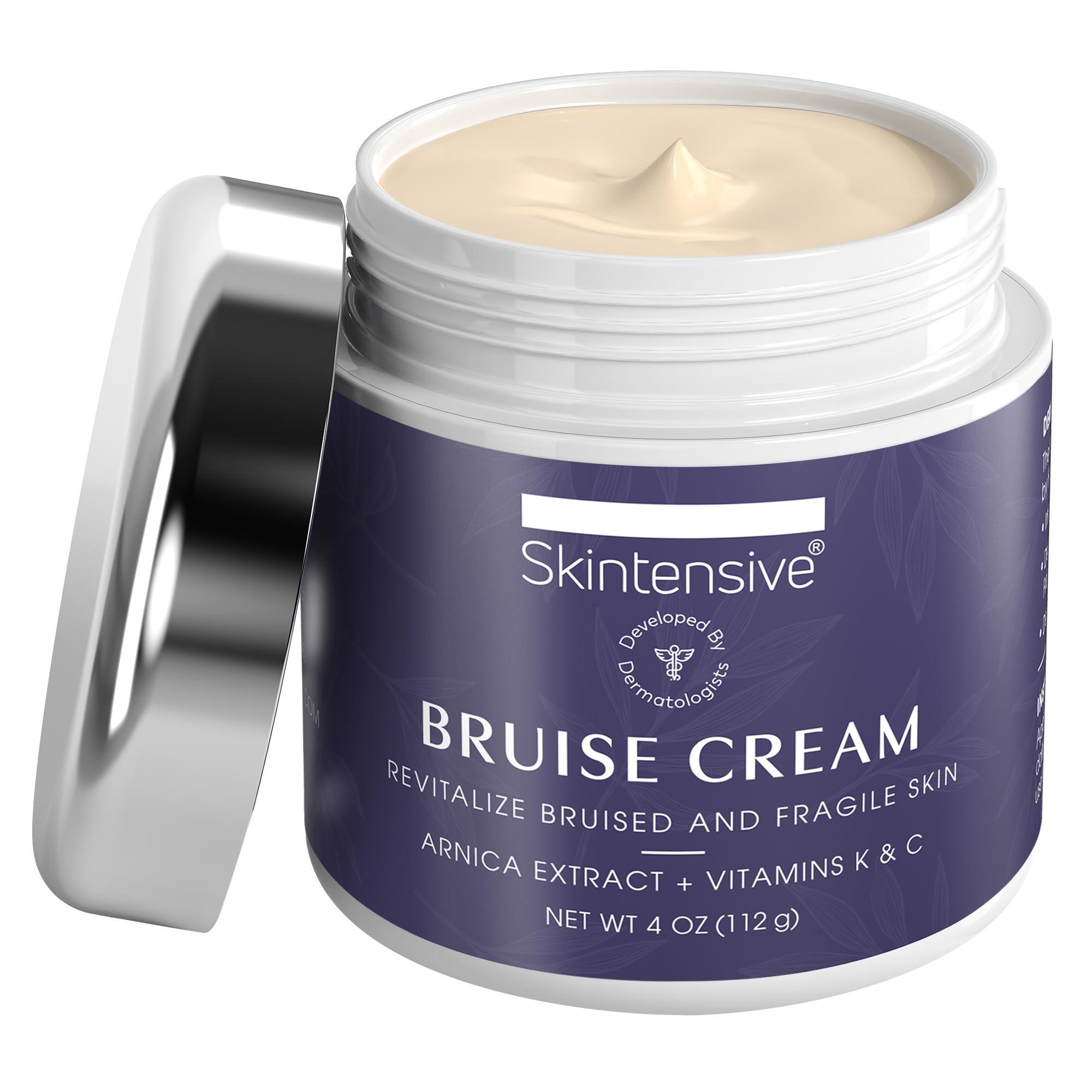 SKINTENSIVE SKINTENSIVE Arnica Bruise Cream for Thin Skin - Moisturizing, Vitamin K C and E, Skin Renewal, 4 Oz
