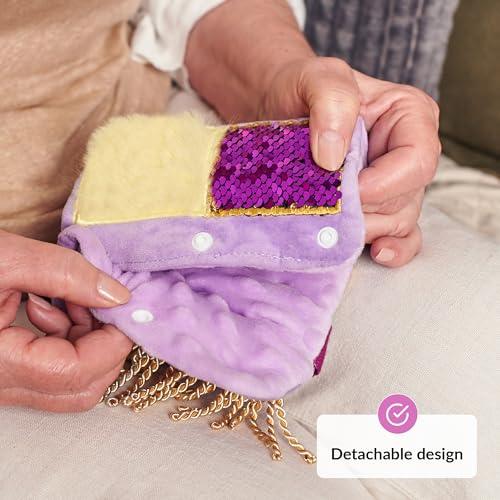 ODOXIA Fidget Wrist Cuff Sensory Toys | Fidget Toys for Dementia | Dementia Products for Elderly | Anxiety Sleeve | Gifts and Activities for Seniors with Alzheimers or Dementia | Sensory Fidget Toys