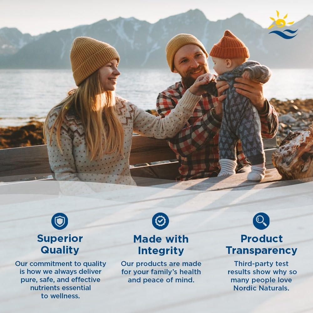 Nordic Naturals Nordic Naturals Arctic Cod Liver Oil, Lemon - 90 Soft Gels - 750 mg Total Omega-3s with EPA & DHA - Heart & Brain Health, Healthy Immunity, Overall Wellness - Non-GMO - 30 Servings