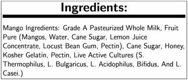 Noosa Noosa Mango Yoghurt, 8 Ounce -- 12 per case.