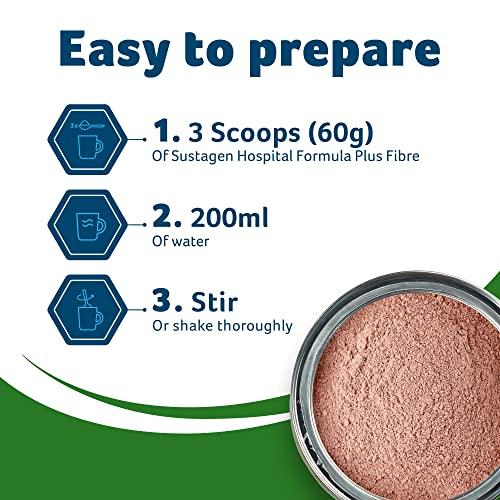 SUSTAGEN Sustagen Hospital Active + Fibre 840g Chocolate