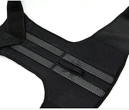 XFYJR XFYJR Back Posture Corrector for Women and Men,Medical Grade Posture Corrector Improve Posture and Reduce Back Pain,Re-Align Your Spine (Color : Black, Size : Large)