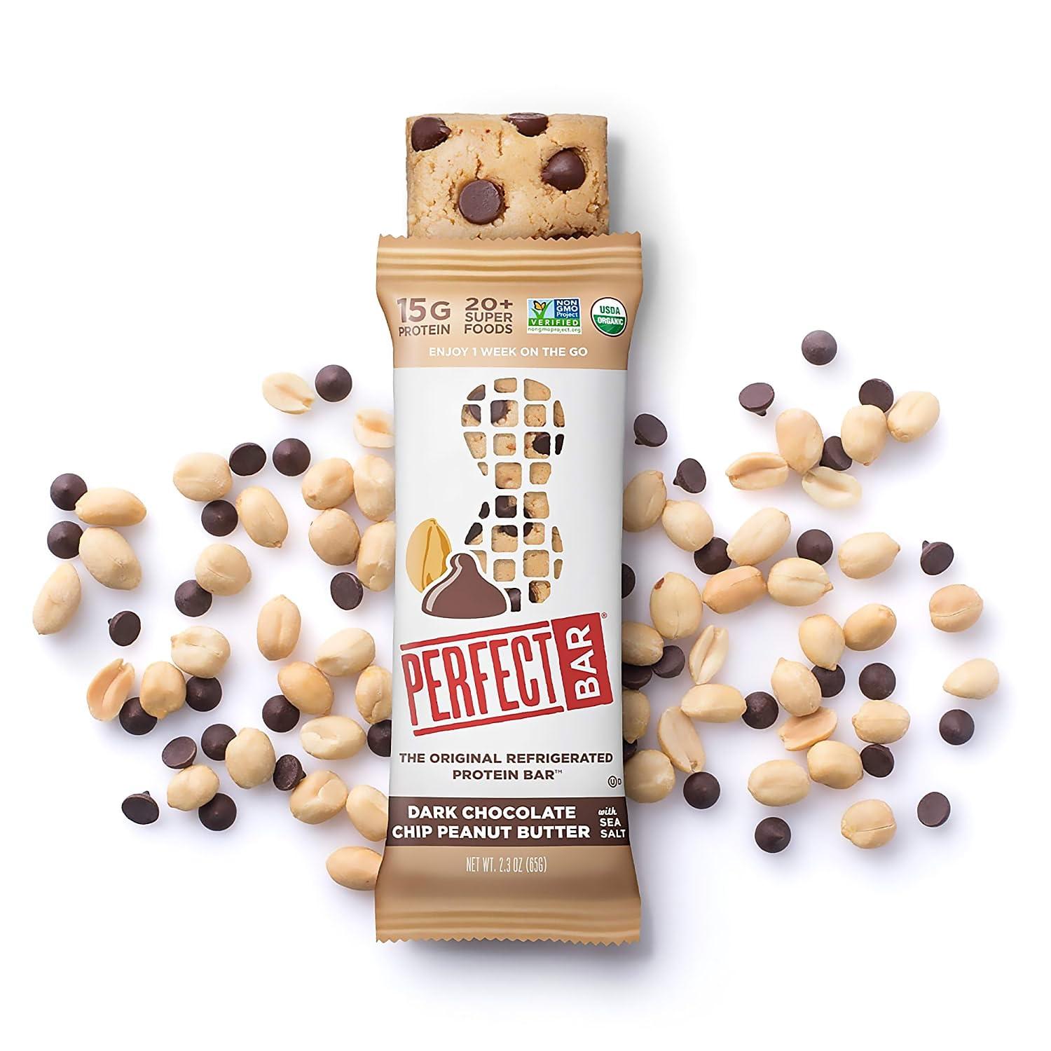 Perfect Foods Bar Perfect Peanut Butter Bar, 2.504 Ounce -- 16 per case.