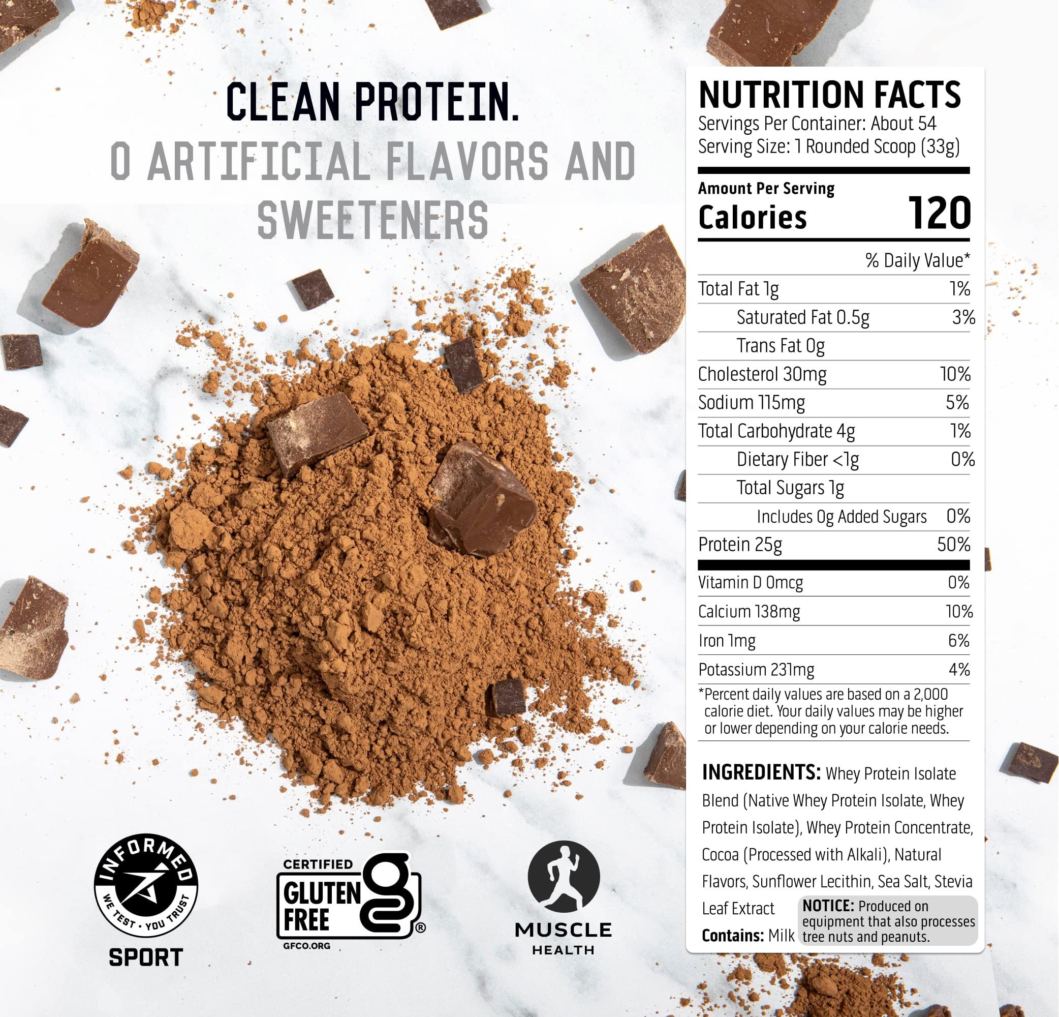 Ascent Ascent Whey 4 lb + Plant Protein Powder 18 Servings - Chocolate