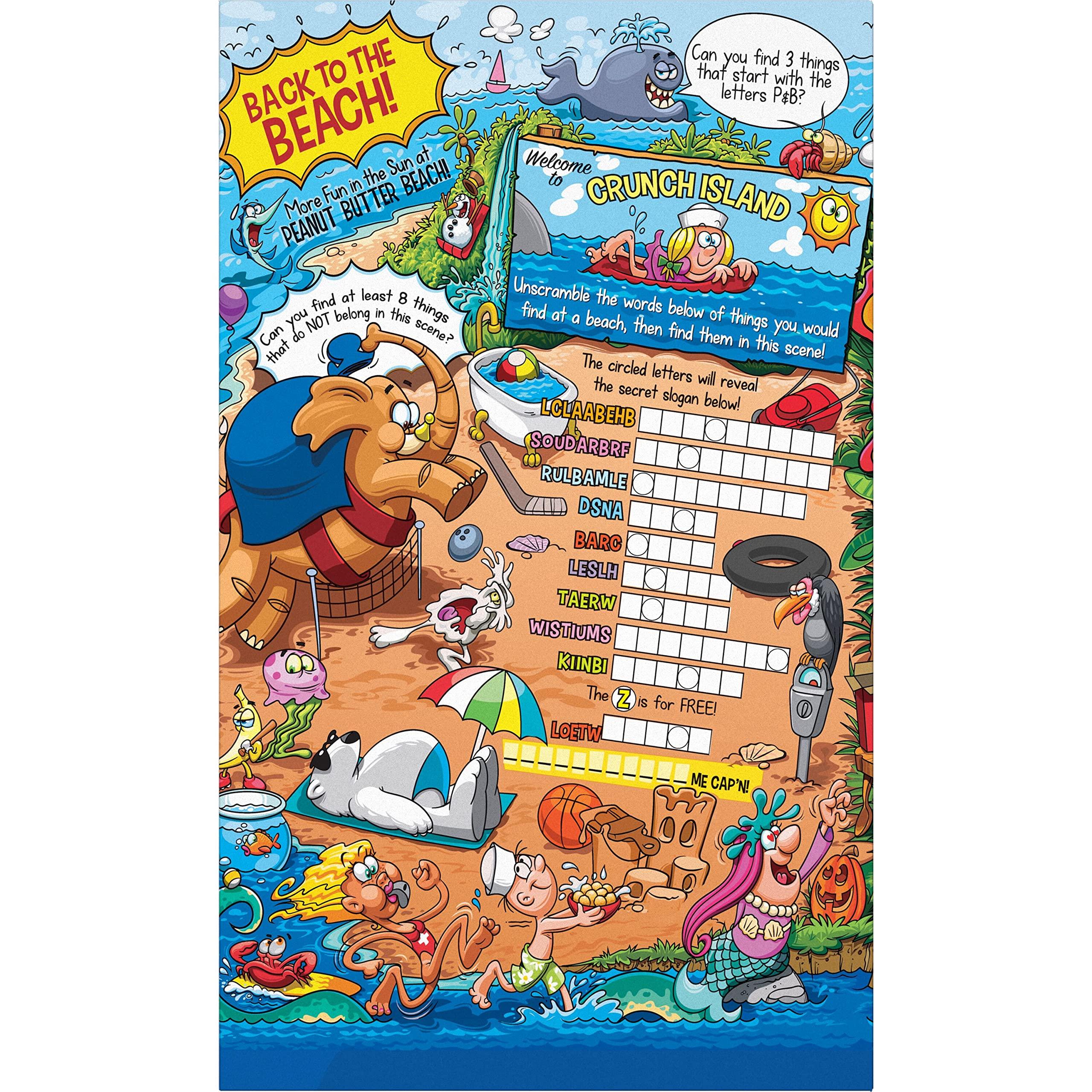 Cap\'n Crunch Cap\'n Crunch Cereal, Peanut Butter, 18.8oz Box, Packaging May Vary (Pack of 2)