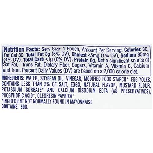 Kraft Kraft Mayo Light Mayonnaise Single Serve Packet (0.44 oz Packets, Pack of 200)