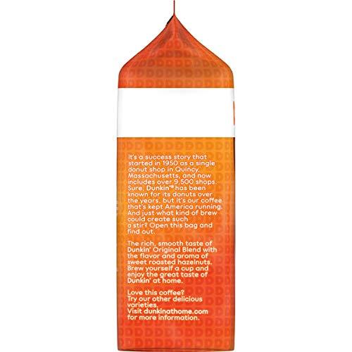 Dunkin' Dunkin' Hazelnut Flavored Ground Coffee, 20 Ounces (Pack of 6)