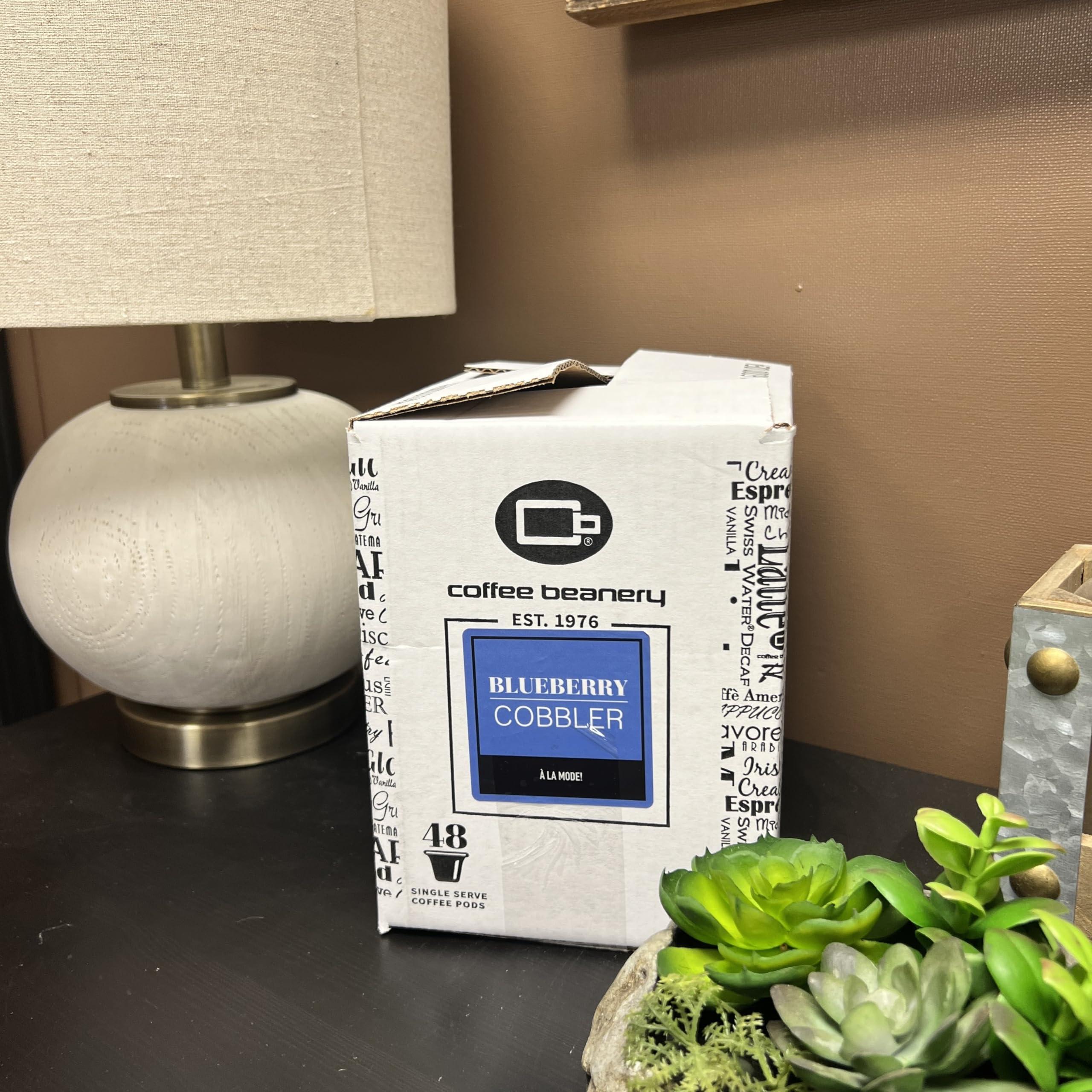 Coffee Beanery Blueberry Cobbler Coffee Pods by Coffee Beanery | 192ct Bulk Flavored Coffee Pods Medium Roast Coffee Pods| 100% Specialty Arabica Coffee| Gourmet Coffee Pods