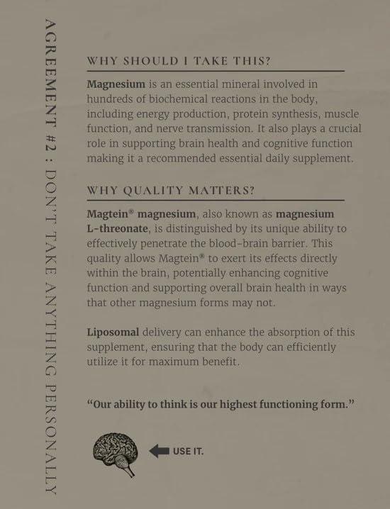 The Office Health The Office Health Liposomal Magnesium L Threonate
