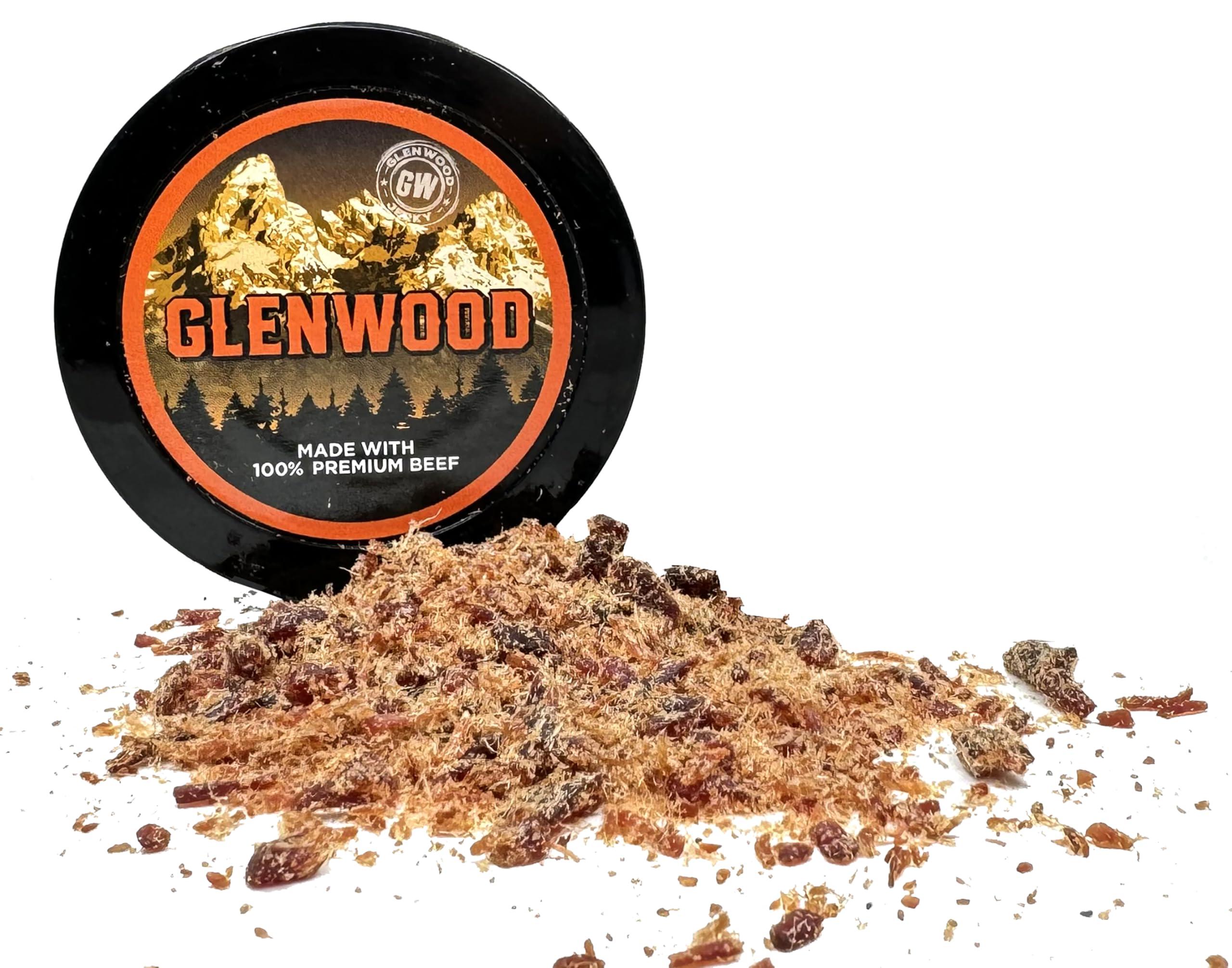 Glenwood Glenwood Variety Pack of Beef Jerky Chew, Shredded Beef Jerky, Teriyaki and Original Jerky Chew 0.32 oz Cans (12 Pack)