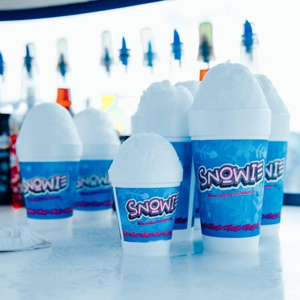 SNOWIE SNOWIE - Original Shaved Ice Snow Cone Flavor Syrup Powder Sticks 12 Pint Pack - Maui Kit
