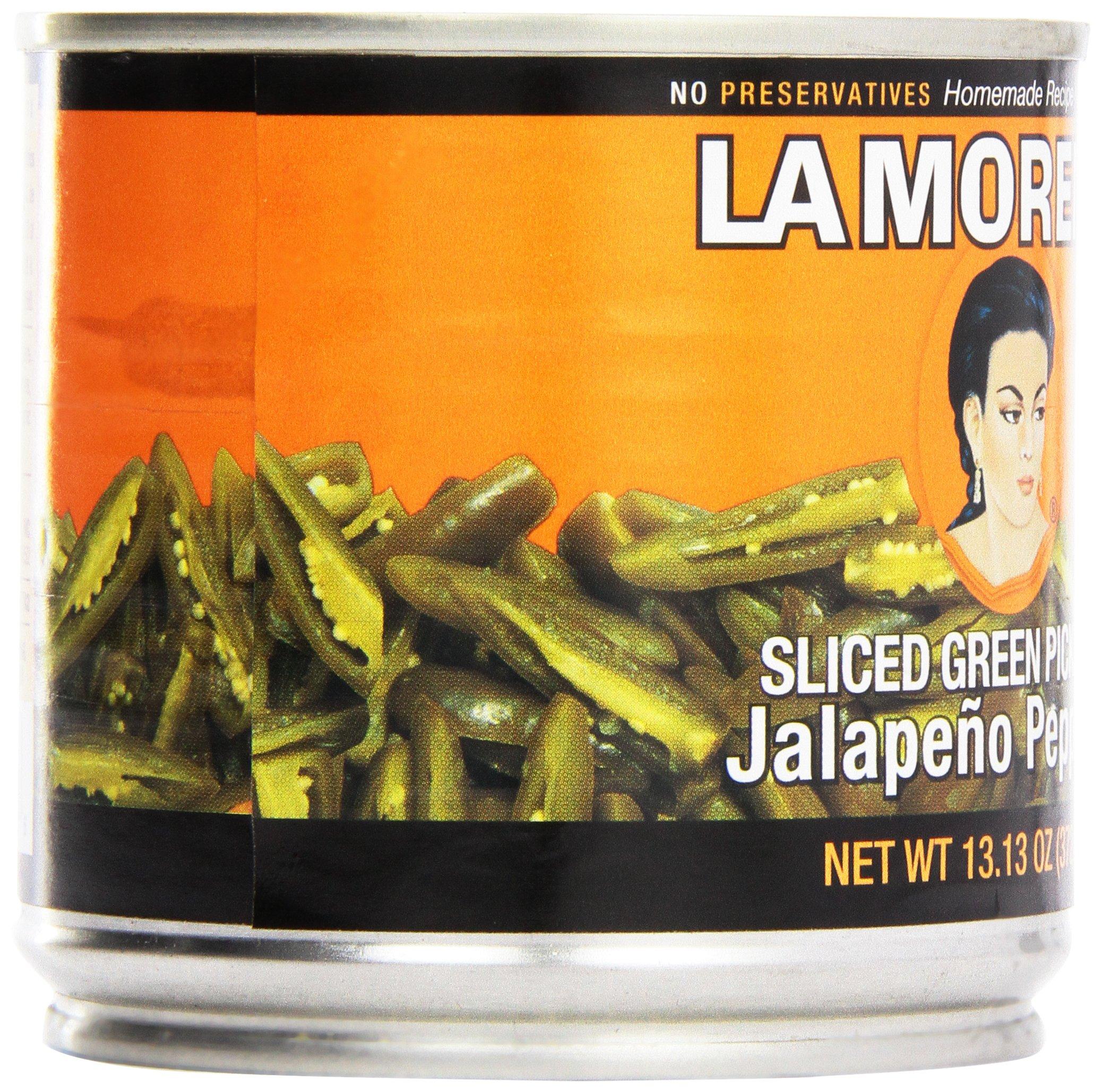 La Moderna La Morena Sliced Green Pickled Jalapeno Peppers, 13 oz (1 unit)