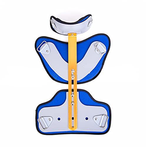 WILLQ Orthosis Cervical Thoracic Brace Adjustable Cervical Thoracic Orthosis Lumbar Support Fracture Support Cervical Rehabilitation Brace for Women Men for Back Pain Relief Injury Recovery