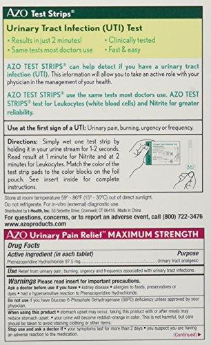 AZO AZO Urinary Tract Infection Test Strips, 3-Count Boxes (Pack of 2)(Packaging may vary)