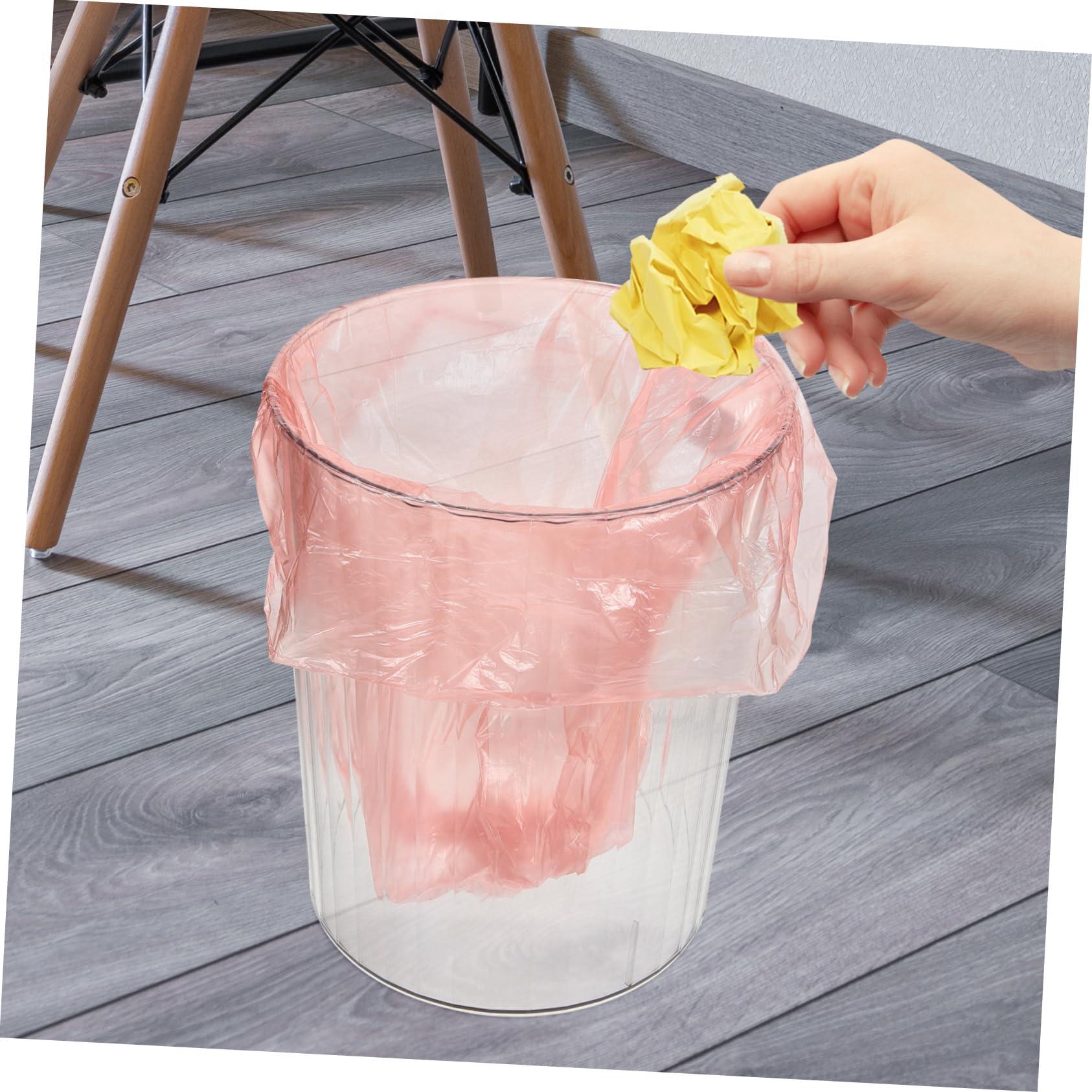 Anneome Anneome 100pcs Golden Garbage Bag Kitchen Waste Pouch Small Trash Bags Disposable Waste Bag Pet Poop Bathroom Trash Bags Living Room Bin Bags Office Liner Degradable Polyethylene