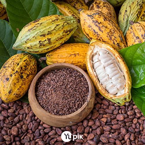 Yupik Yupik Organic Unsweetened Cocoa Powder, 2.2 lb, Gluten-Free, GMO-Free, Vegan, Kosher, No Sugar Added, No Additives, Natural Powder, Excellent Source of Fiber & Iron, Ideal for Baking & Topping