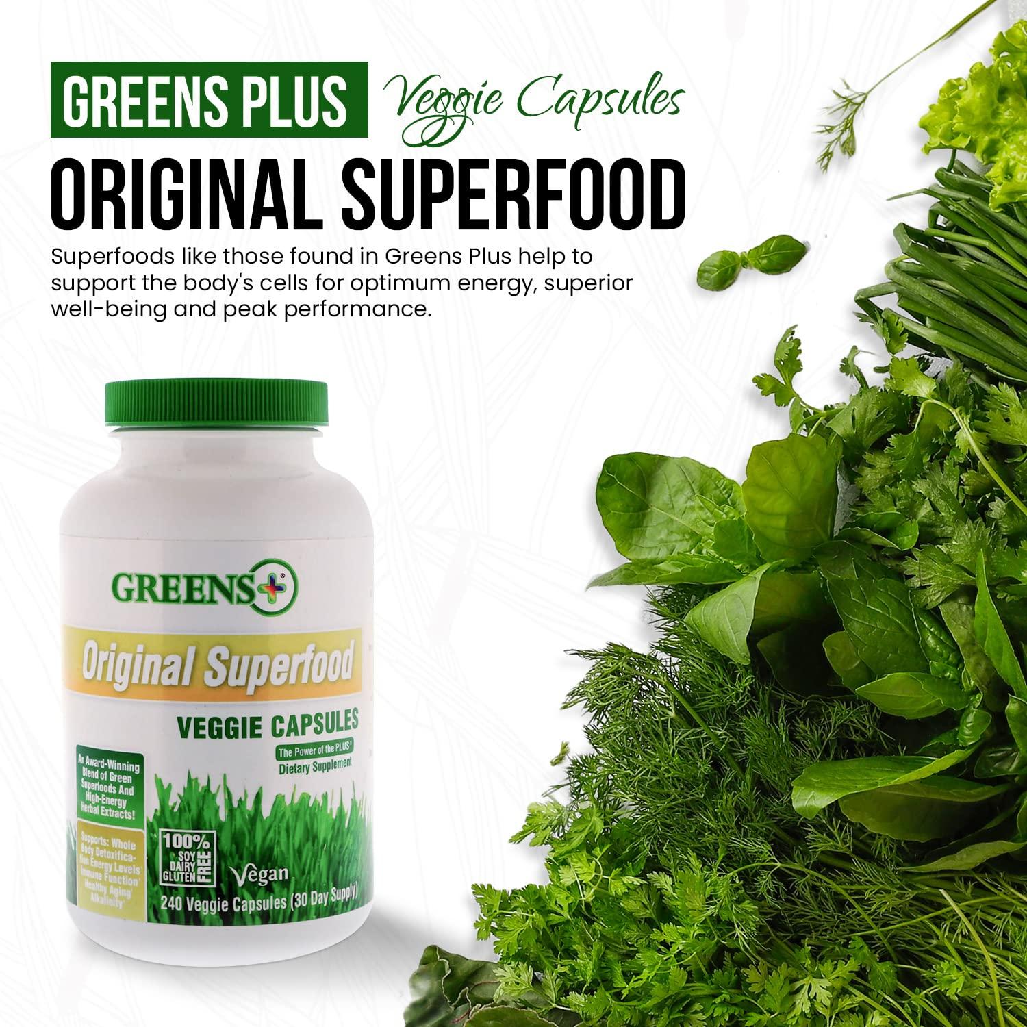 Greens+ Greens+ Organic Reds Superfood Powder Organic Super Veggie Capsules