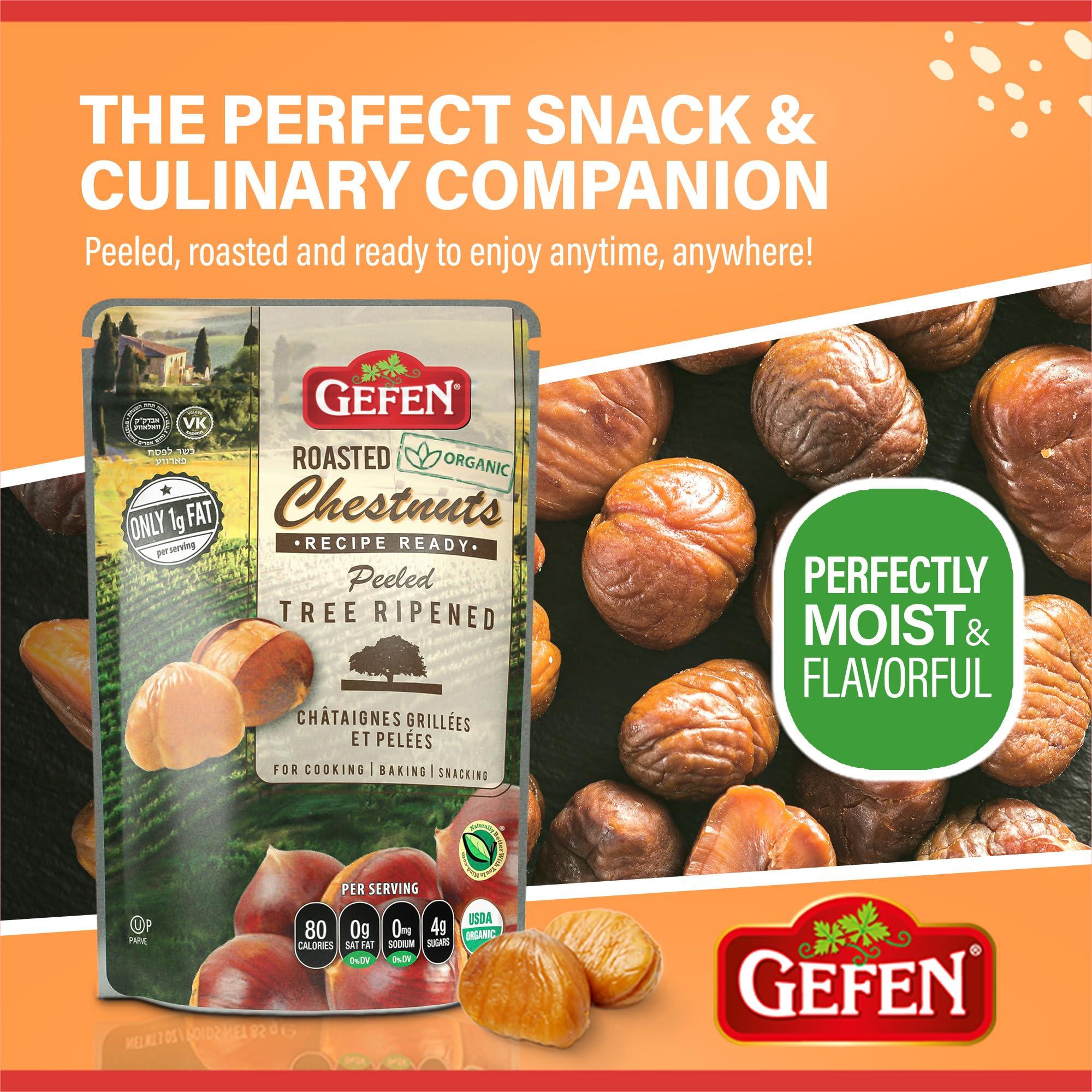 Gefen Gefen Chestnuts, Roasted Whole and Shelled, 5.2 oz