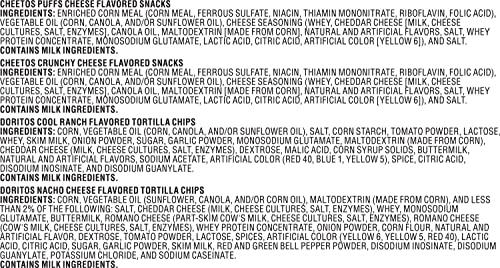 Frito Lay Frito-Lay Doritos & Cheetos Variety Pack Box 18ct