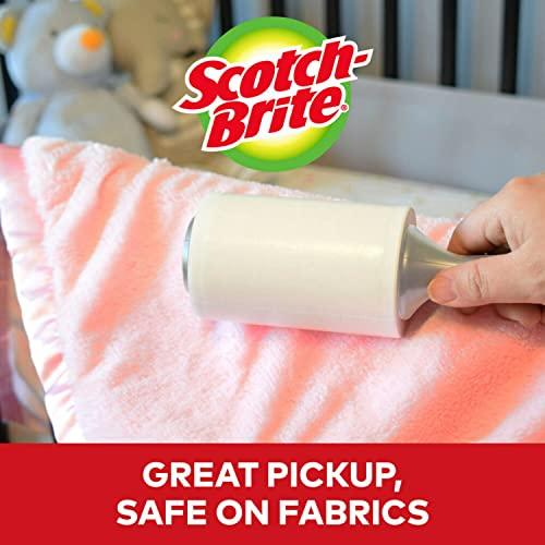 Scotch-Brite Scotch-Brite Lint Roller Refill, Works Great On Pet Hair, 60 Sheets ( Pack Of 6 ) ( Packaging May Vary )