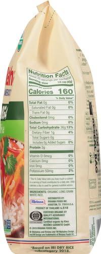 Mahatma Mahatma Organic White Rice, 32-Ounce Bag of Rice, Stovetop or Microwave Rice in 20 Minutes