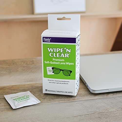 Flents Flents Wipe N Clear Lens Wipes (20 Count sold as a Pack of 6 boxes)