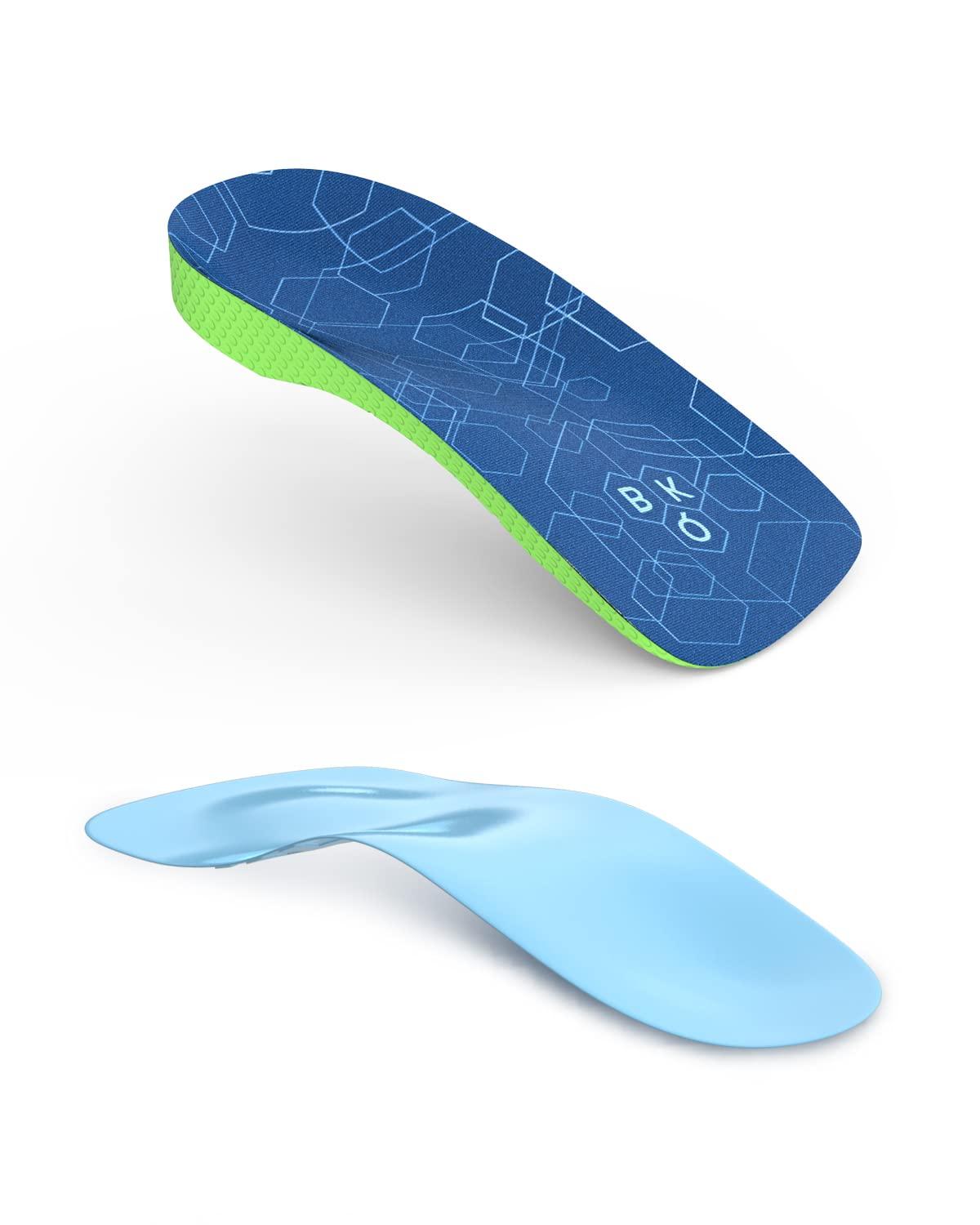 QBK QBK High Arch Support Insoles for Women Men Plantar Fasciitis Insoles Shoe Inserts Orthotic Inserts Sole Arch Support Orthaheel Inserts QB1 QA8 M