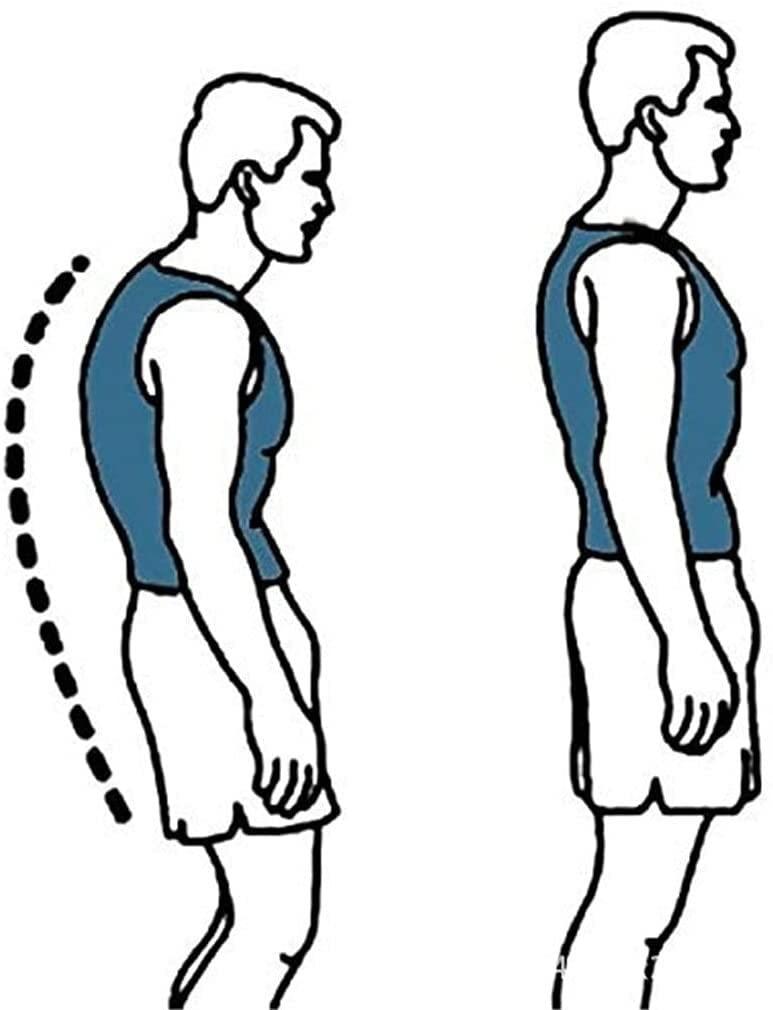 SJHY Posture Corrector XS-5XL Improve Hunchback Plus Size Back Brace Men and Women Adjustable Upright Back Support Straightener Prevent Scoliosis Back Posture (Size : XXXXX-Large)