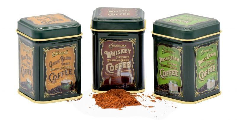 JC Walsh and Sons JC Walsh and Sons Irish Set of 3 Mini Coffee Flavours: Irish Cream, Whiskey & Gaelic Blend Flavored Coffee