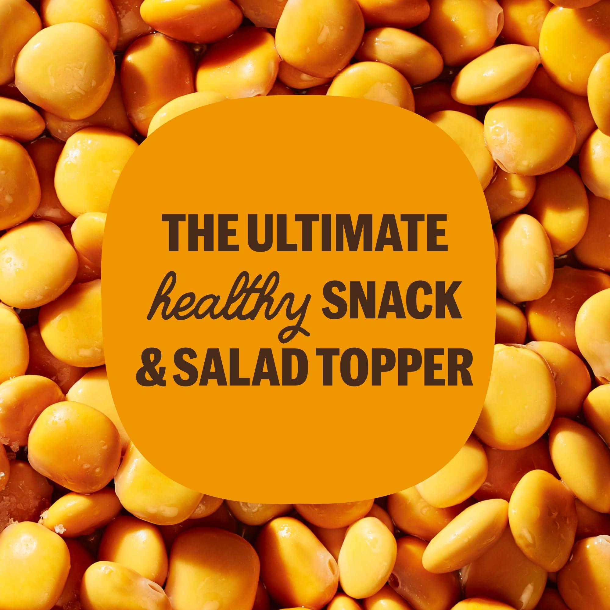 BRAMI Brami Lupini Beans Snack, Mediterranean Medley | 7g Plant Protein, 0g Net Carbs | Vegan, Vegetarian, Keto, Plant Based, Mediterranean Diet | 1.1 Ounce (Pack of 8)