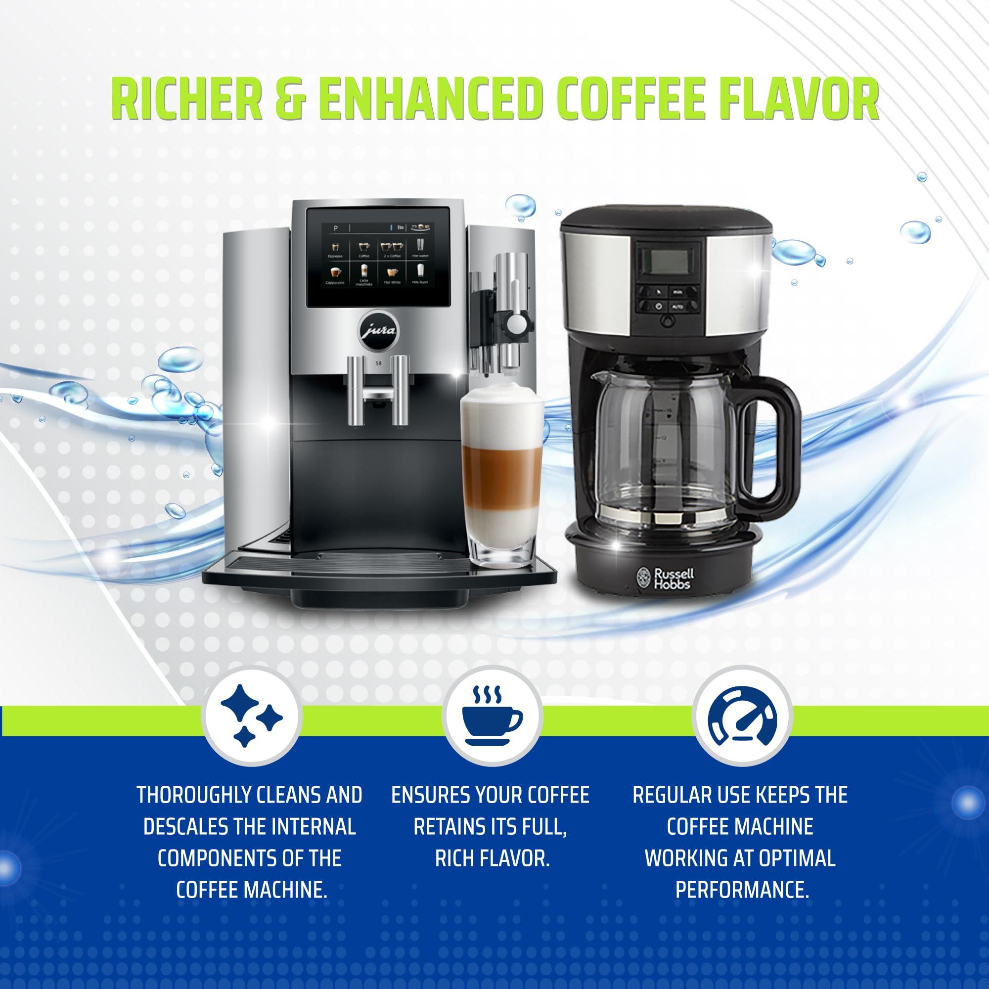 True Fresh True Fresh 2-in-1 Combo -Toilet Bowl Cleaner Tablets 26 Pack & Coffee Machine Descaler Cleaner Tablets 24-Pack, Compatible with All Coffee makers & Toilet bowls-Up to 1 year supply