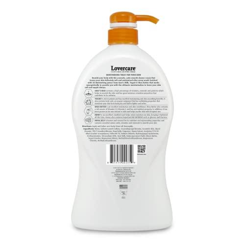 Lover's Care Lovercare Goat's Milk Moisturizing Body Wash Shower Cream Royal Jelly & Honey 40.7 Fl Oz - Single