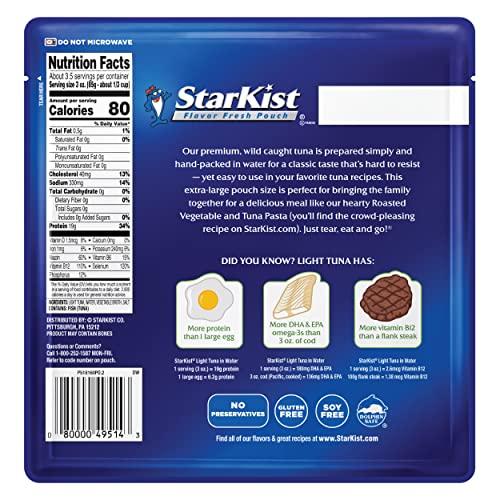 StarKist StarKist Chunk Light Tuna in Water - 11 oz Pouch (Pack of 12)