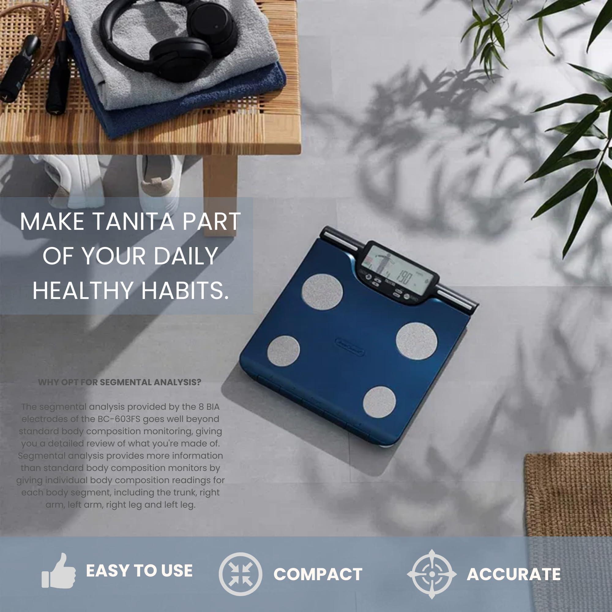 TANITA TANITA BC-603 FS FITSCAN SEGMENTAL Body Composition Monitor with SD Card
