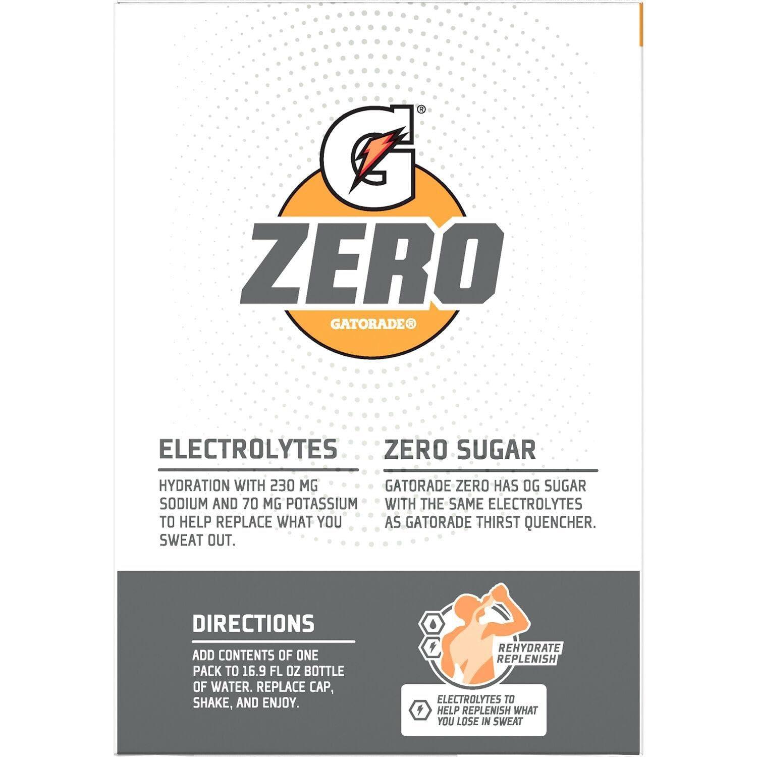 Gatorade Gatorade G Zero Powder Variety Pack - 40 count - Sugar-Free Hydration with Essential Electrolytes
