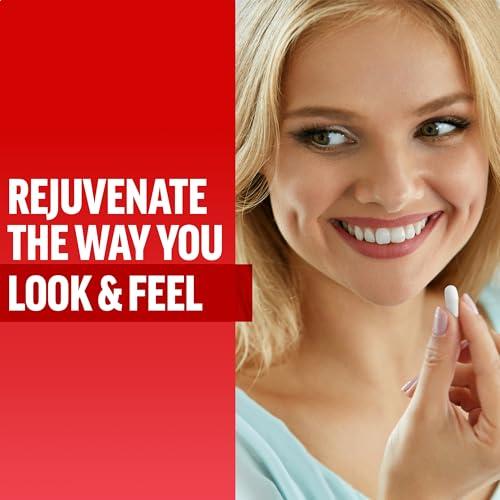 Force Factor FORCE FACTOR Collagen Peptides, Collagen for Women and Men Made with Hydrolyzed Bovine Collagen Type 1 & 3 for Healthy Hair, Skin, Nails, & Joints, Premium Quality, Non-GMO, 120 Collagen Pills