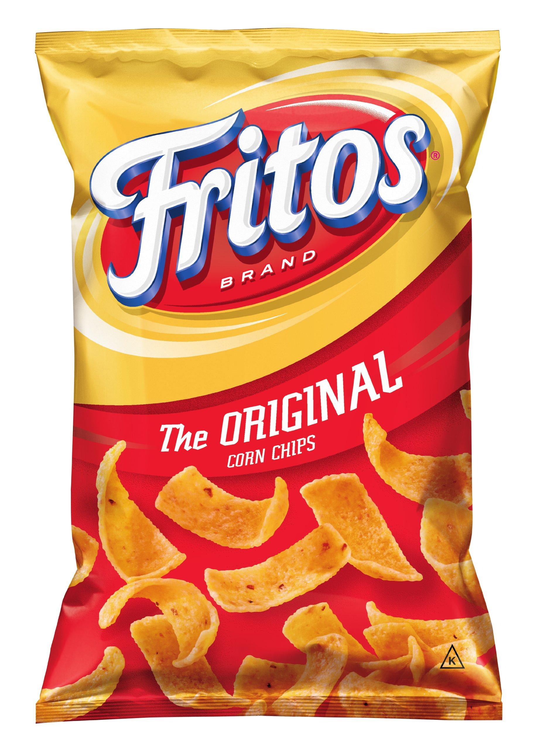 Frito Lay Fritos Corn Chips, Original, 10.25 Ounce (Pack of 4)