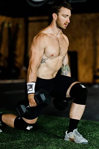 Element 26 Element 26 Agility Knee Compression Sleeve - 1 Pair (3mm) Compression Knee Sleeve - Knee Support for Working Out - Running & Weight Lifting Knee Sleeves | For Men & Women (Small, Black)