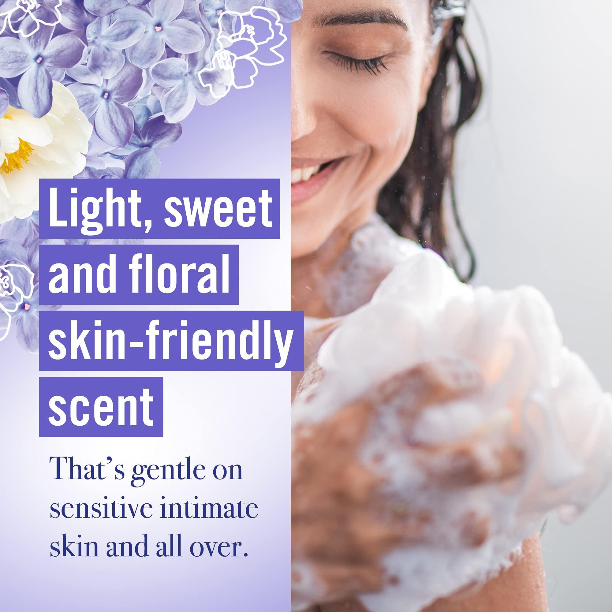 Vagisil Vagisil Feminine Wash for Intimate Area Hygiene, Scentsitive Scents, pH Balanced and Gynecologist Tested, Spring Lilac, 12 oz (Pack of 3)