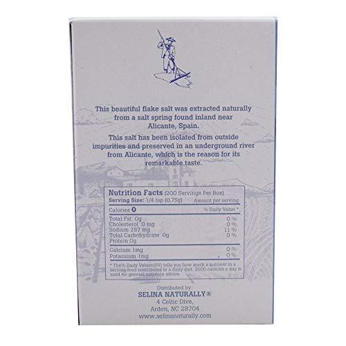 Celtic Sea Salt Celtic Sea Salt Flake Salt 5.3 Oz (150 G), Natural, Handcrafted, Gourmet, Salt Flakes, Salty, 5.3 Oz (Pack of 1)