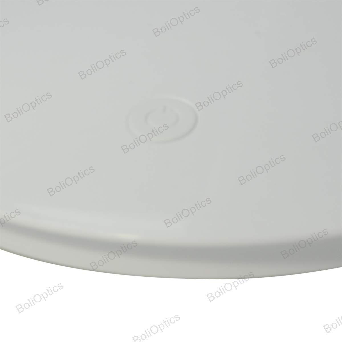 BoliOptics BoliOptics (Glass Lens) Professional LED Magnifying Lamp, Desktop Lamp (5 Diopter, 2.25X Magnification) Flexible Metal Gooseneck, Dimmable, 4 Adjustable Brightness Levels, Daylight Bright MG16201211