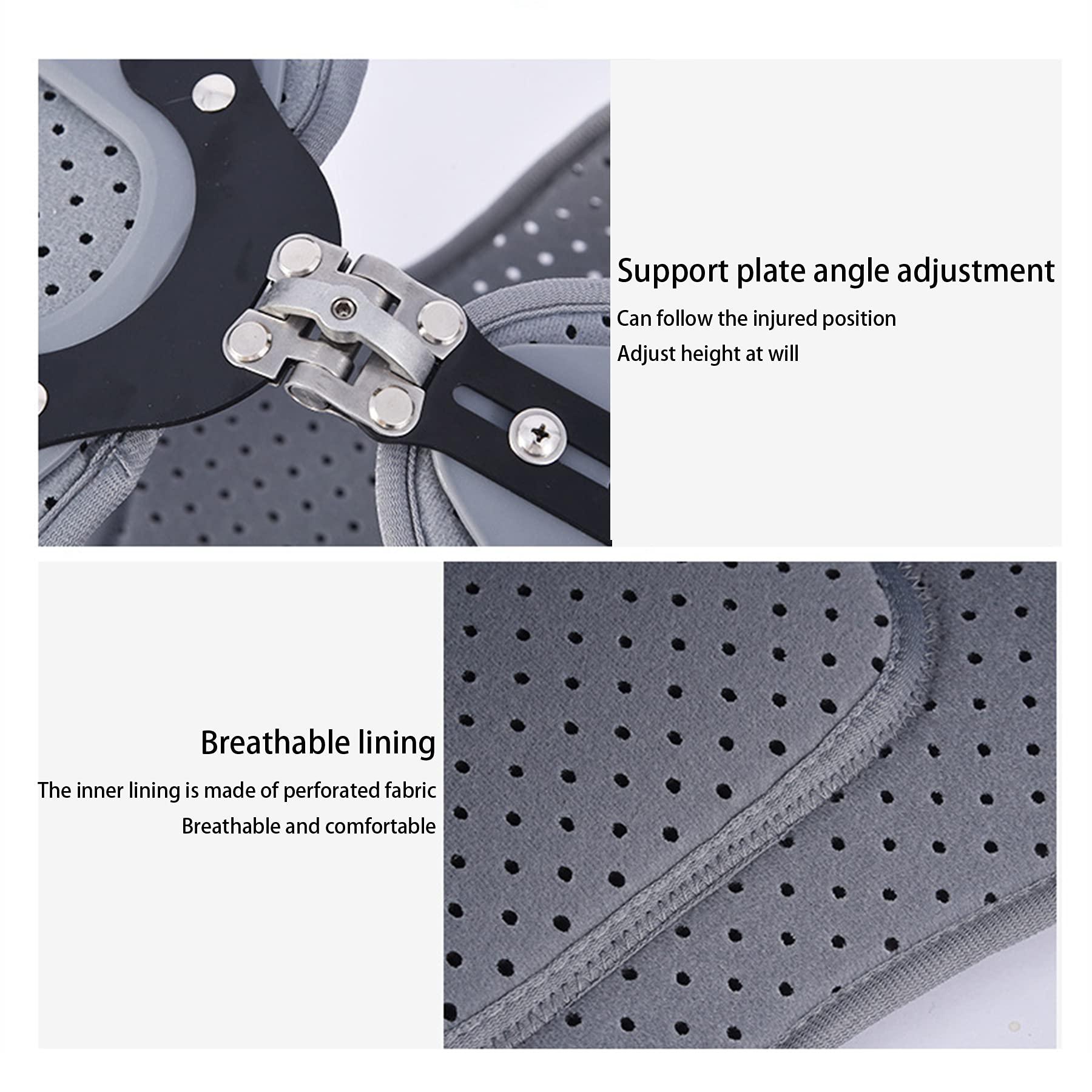 WILLQ WILLQ Inflatable Thoracolumbar Fixed Spinal Brace Lightweight Adjustable Back Brace Posture Aligner Thoracic Orthosis Support for Lumbar Vertebrae fractures Restoration of Fixed Protection