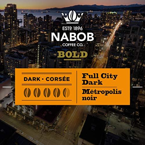 NABOB NABOB Bold Full City Dark Ground Coffee, 1800g 3.97 Pounds 6 pack {Imported from Canada}