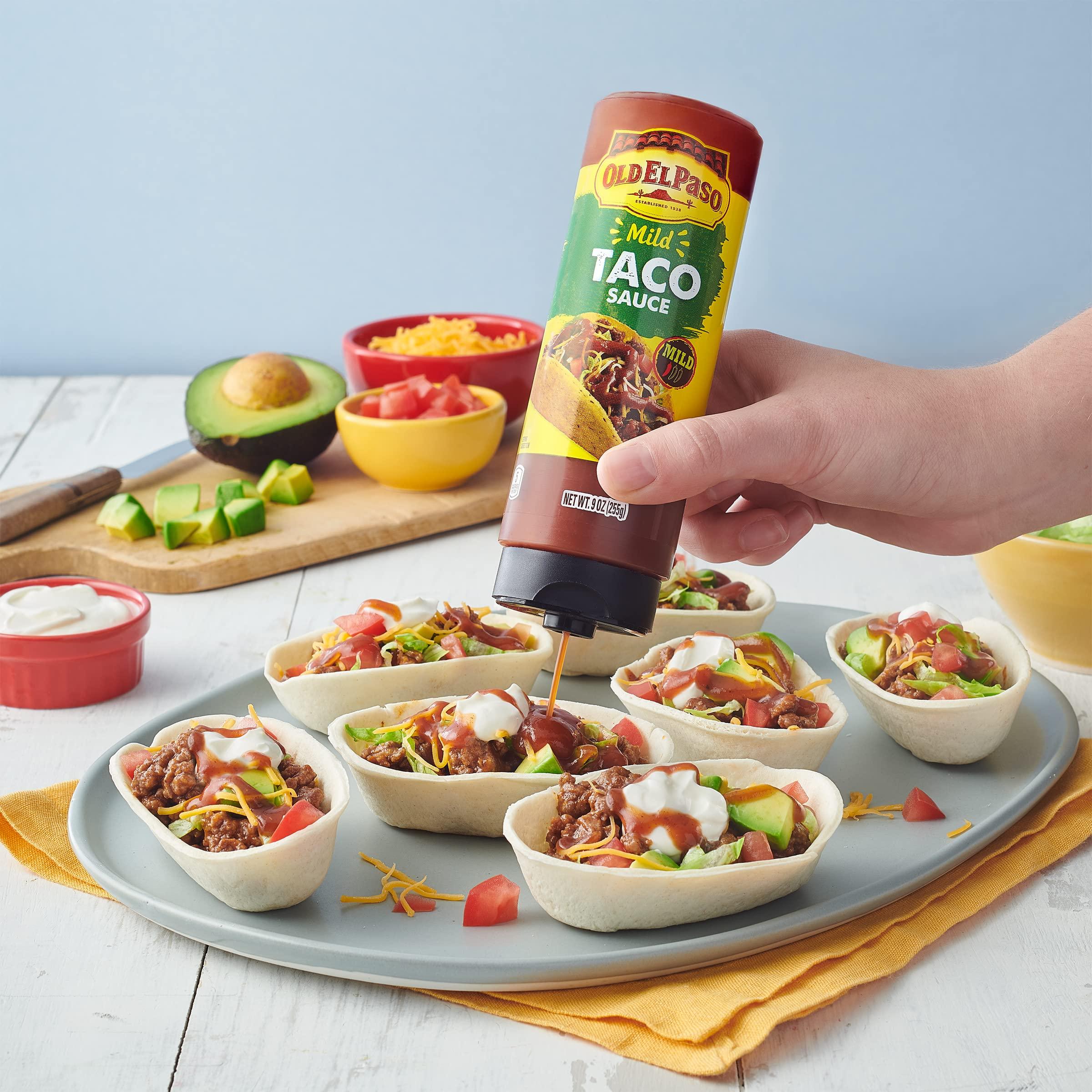 Old El Paso Old El Paso Taco Sauce, Mild, Squeeze Bottle, 9 oz.
