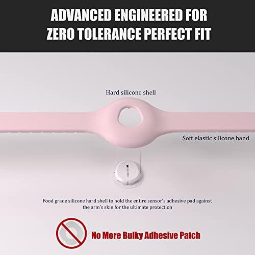 Divoti Divoti CGM Continuous Glucose Monitor Sensor Cover Armband Compatible with Dexcom G7, Trim-to-fit Adjustability- Teal Green