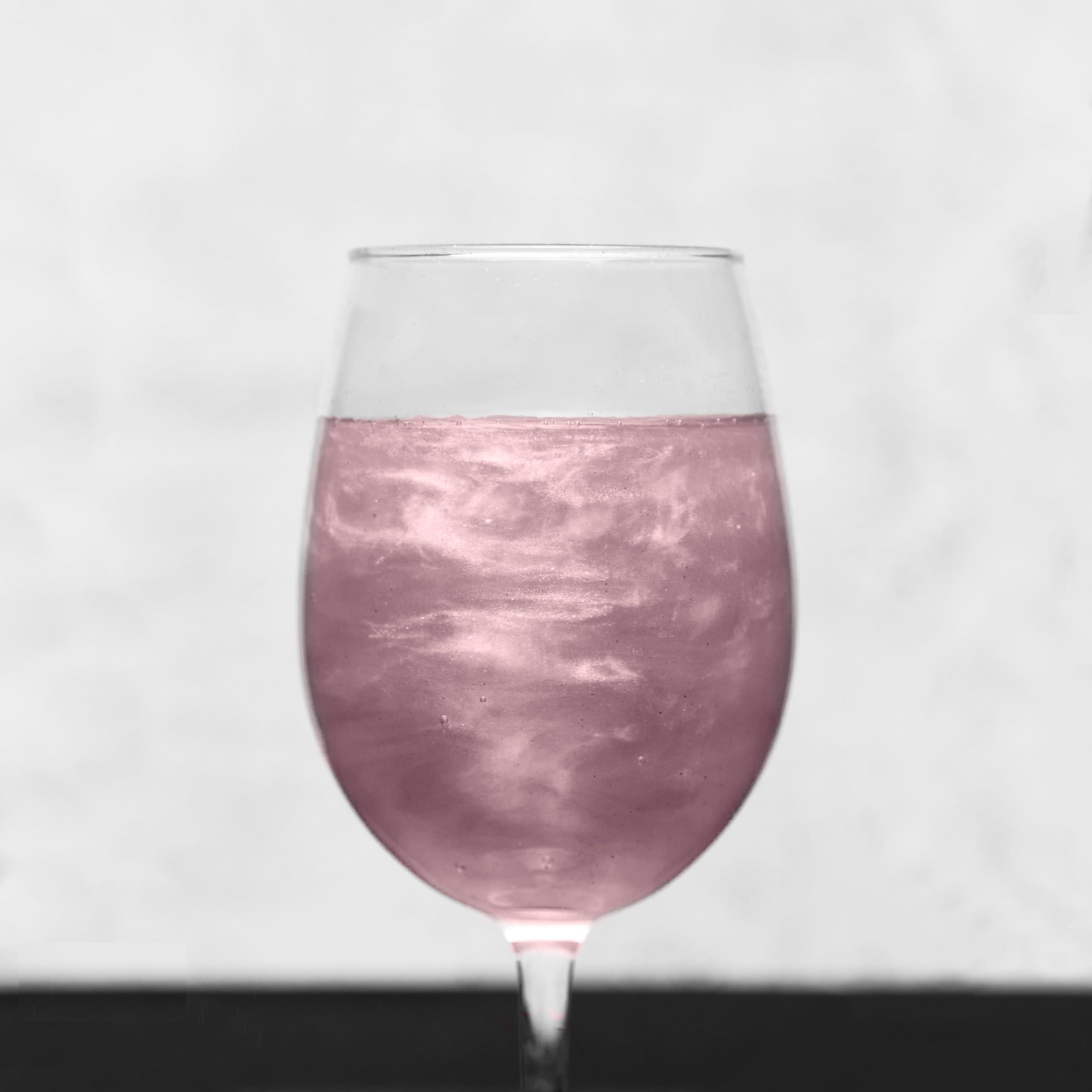 Bakell Luster Dust - Soft Pink (4g 1x Jar) | Edible Vegan Dust & Paint for Cake Decorating, Ice Cream, Desserts, Cocktails and Beverages by Bakell