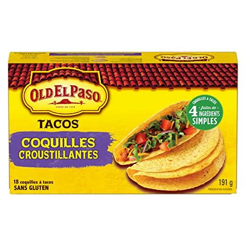 Old El Paso Old El Paso Gluten Free Taco Crunchy Shells (18pk) 191g/6.7 oz {Imported from Canada}